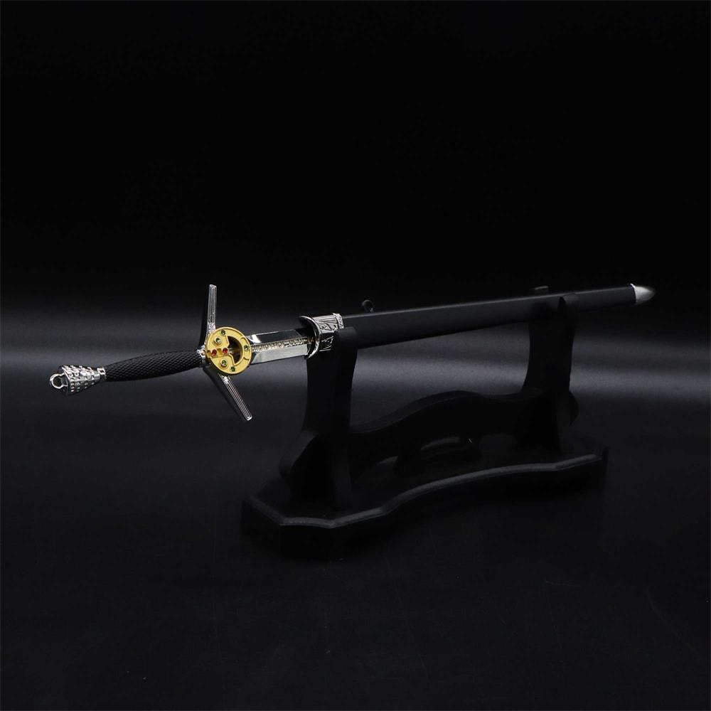 Wild Hunt Game Weapon Geralt's Steel Sword Metal Replica