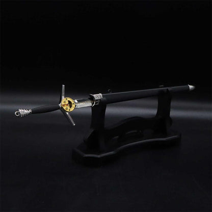 Wild Hunt Game Weapon Geralt's Steel Sword Metal Replica