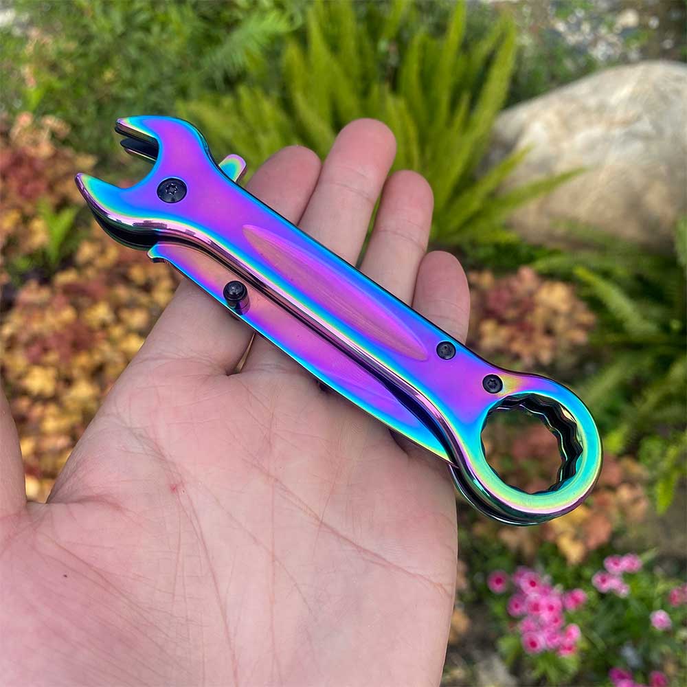 Spanner Folding Knife Cool Camping Knife