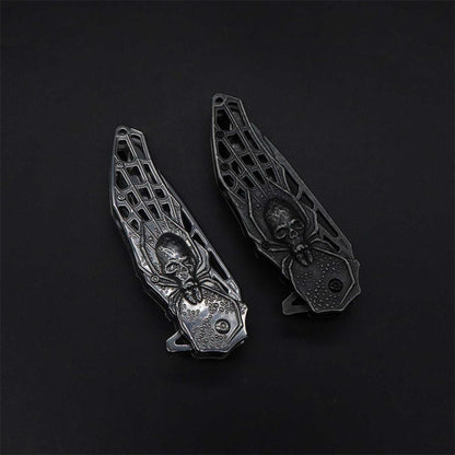 3D Skeleton Spider Folding Knife