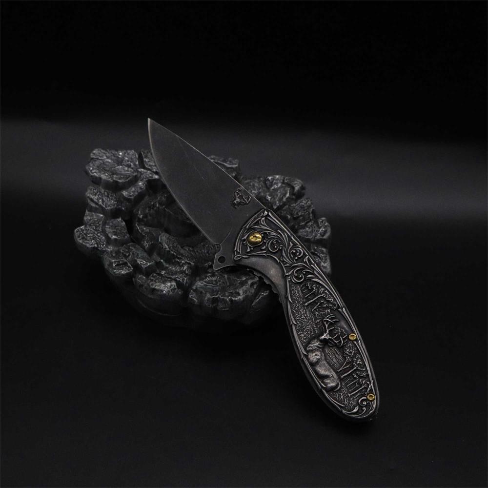 Reindeer Folding Knife