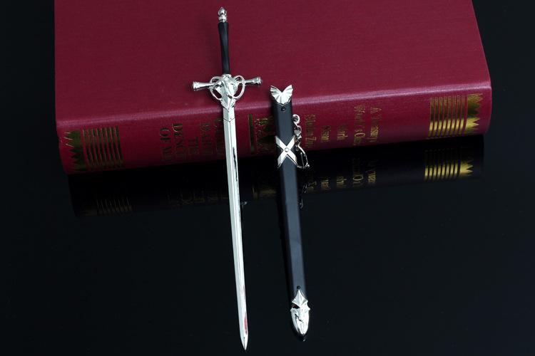 Joan of Arc Swords Black And White Model 22CM/8.7"