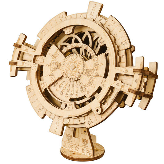 Perpetual Calendar Wooden Model Building Kits