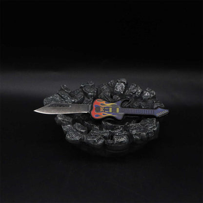 Guitar Folding Knife Tool