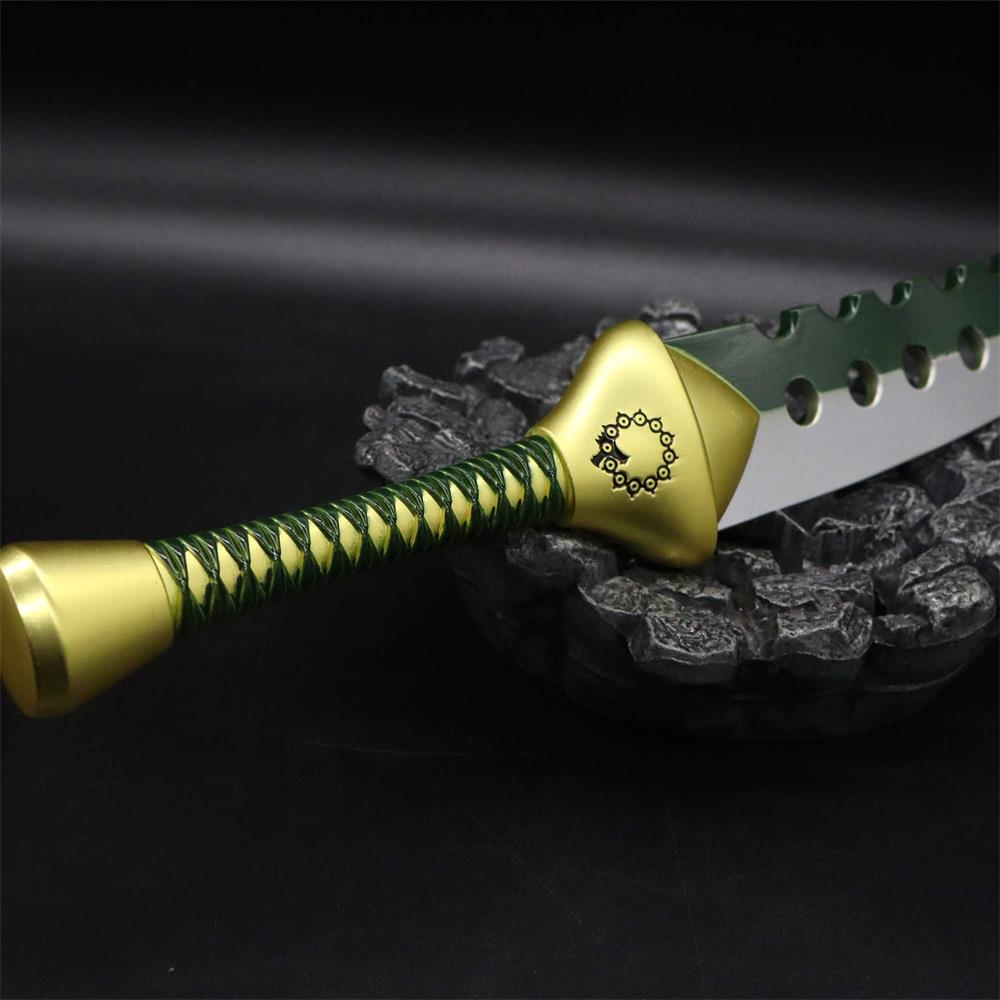 30CM Anime Blade Meliodas Lostvayne Cosplay Blunt Metal Model