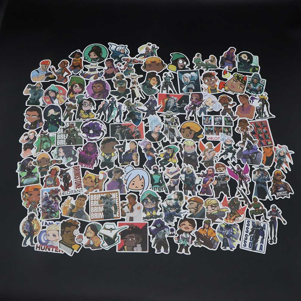 100 PCS Waterproof Game Collection Stickers – Leones Marvelous Items