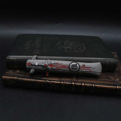 Wolf's Gravestone Game Folding Knife Trainer Replica