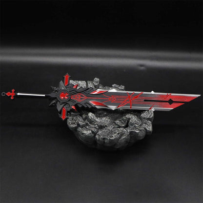 Metal Wolf's Gravestone Game Blunt Blade Replica