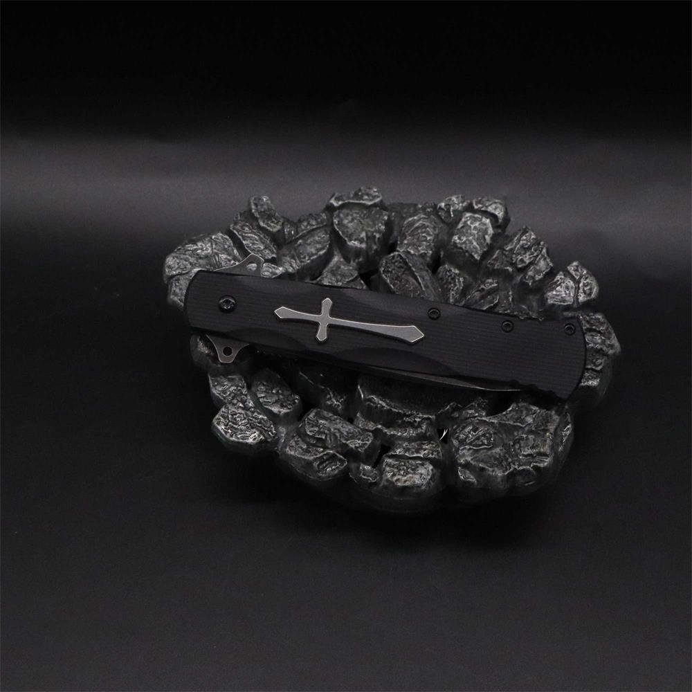 Cross Knife Christian Folding Knife