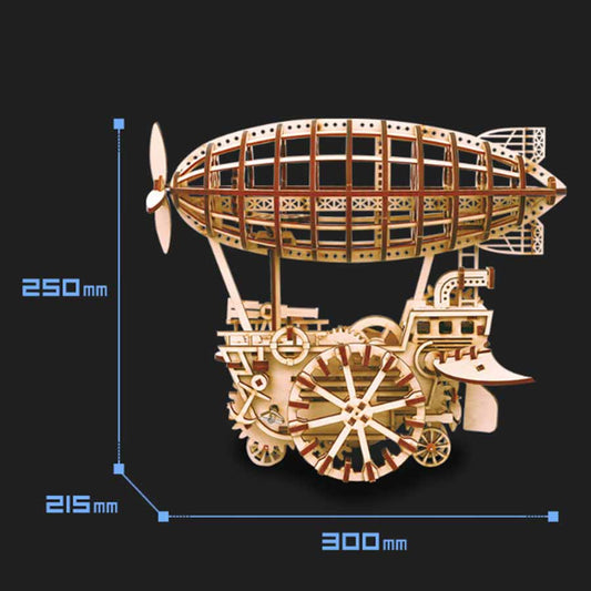 AM001 3D Assembling Wooden Mechanical Kit Toy For Adults