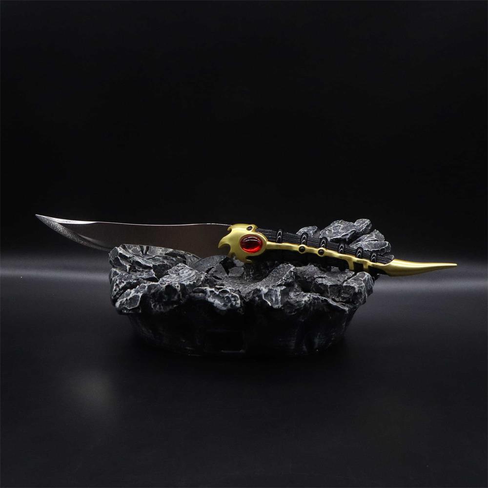 Arya Stark Valyrian Steel Dagger Catspaw Dagger Alloy Blunt Blade 1:1 Replica