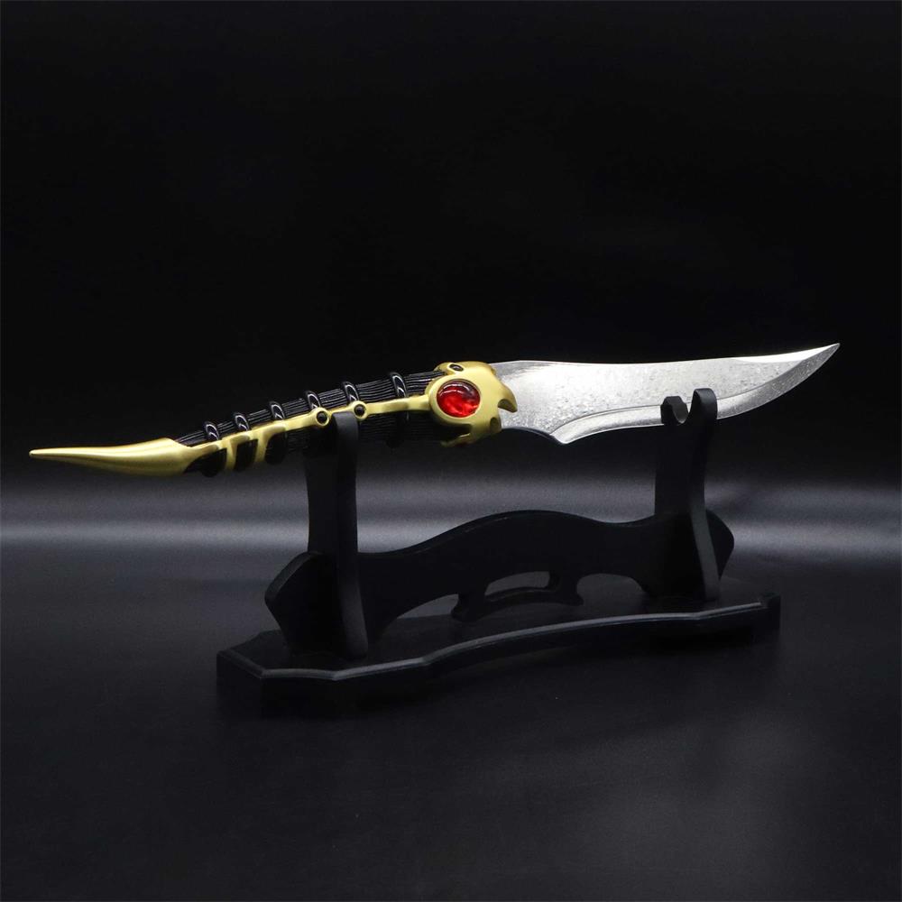 Arya Stark Valyrian Steel Dagger Catspaw Dagger Alloy Blunt Blade 1:1 Replica