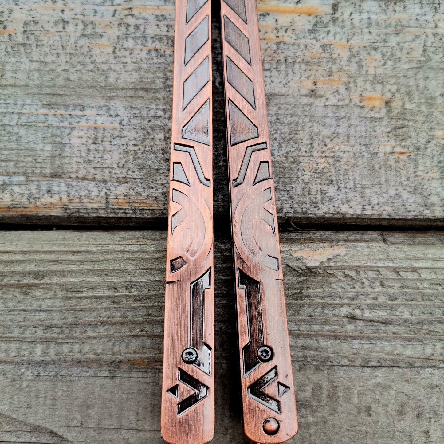Stainless Steel OW Game Balisong Trainer