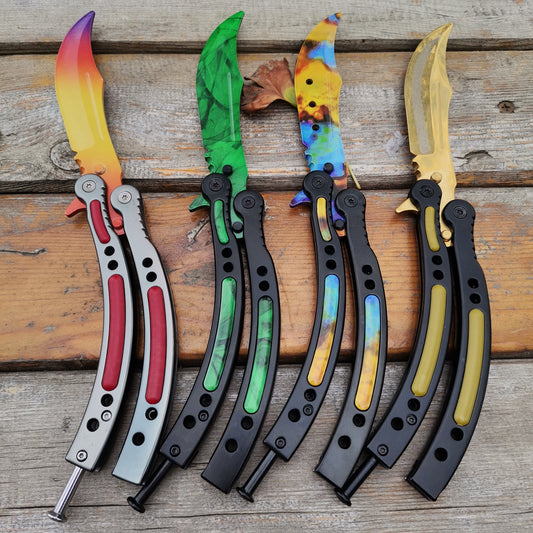 Global Offensive Game Butterfly Knife Trainer Replica