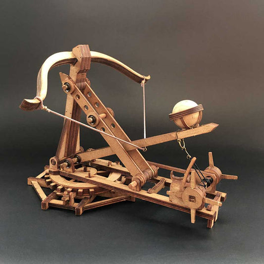AM002 Wooden Mechanical Models Kits Catapult Ancient Weapon