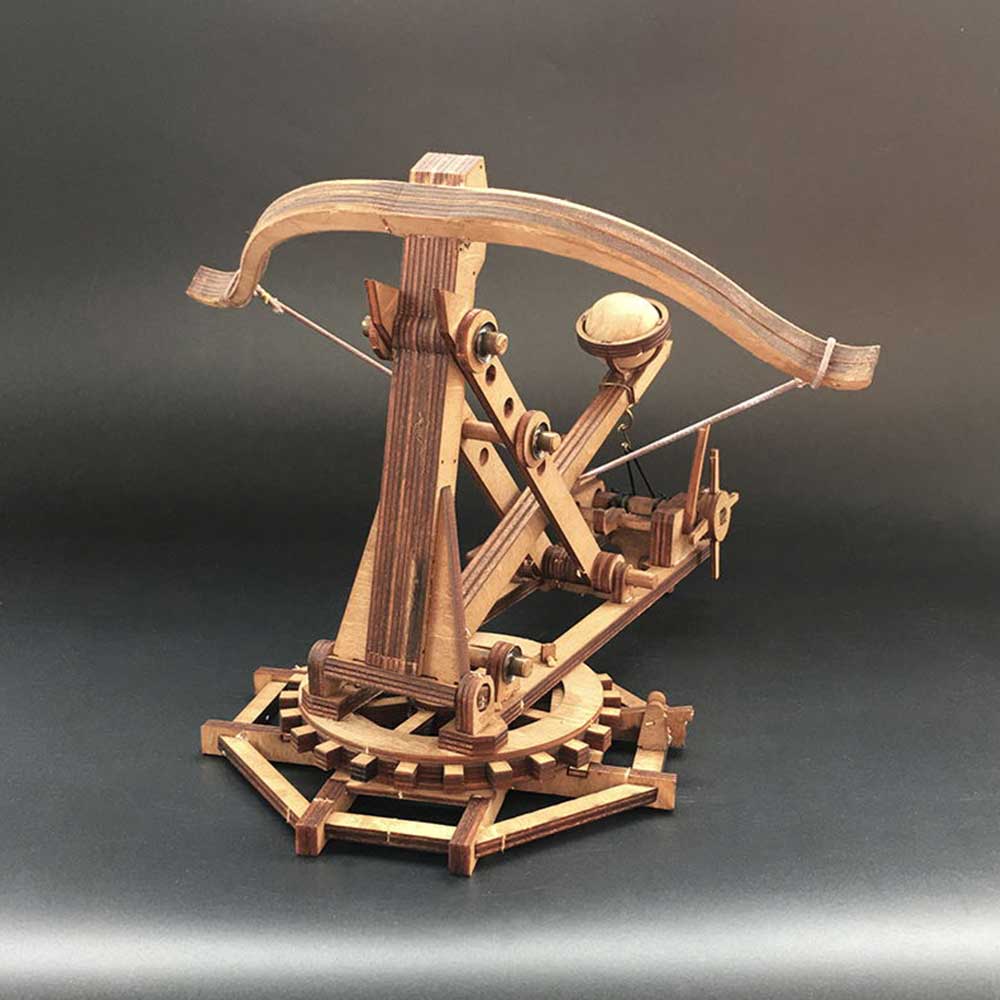 AM002 Wooden Mechanical Models Kits Catapult Ancient Weapon