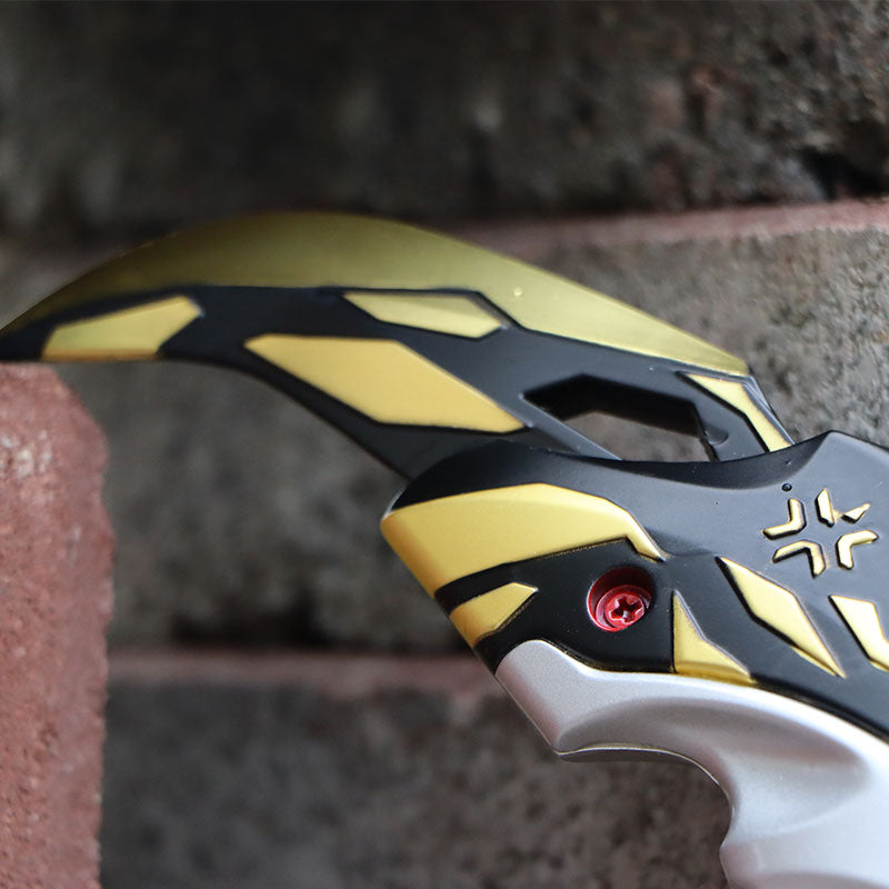 Metal Champion Karambit Blunt Blade Trainer Cosplay Prop