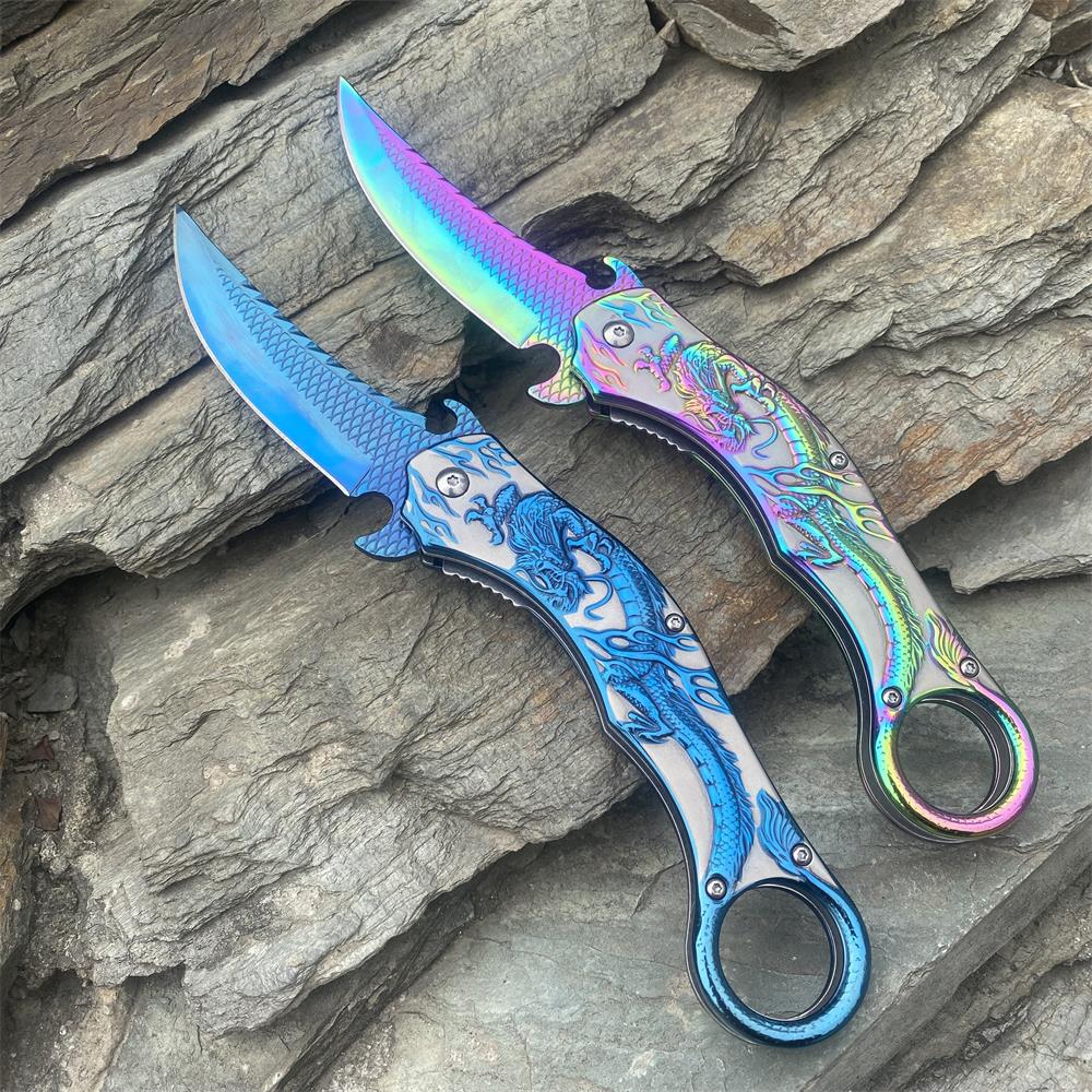Eastern Dragon Folding Knife