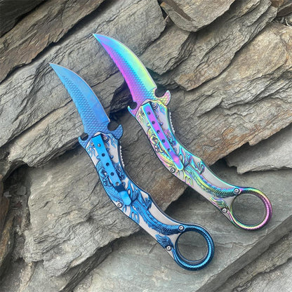 Eastern Dragon Folding Knife