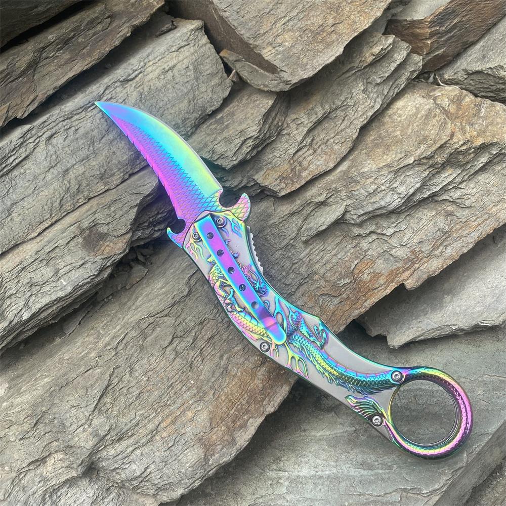 Eastern Dragon Folding Knife
