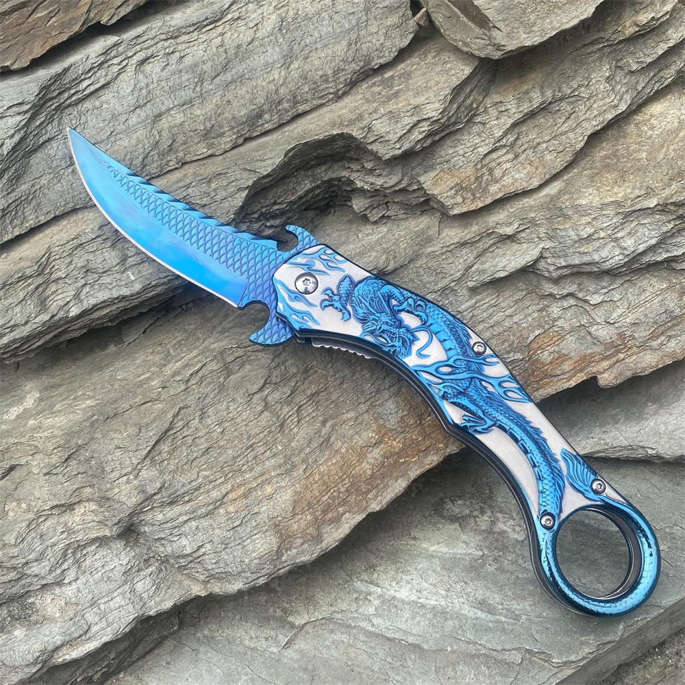 Eastern Dragon Folding Knife