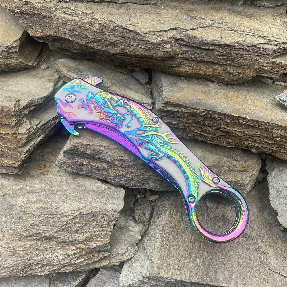 Eastern Dragon Folding Knife