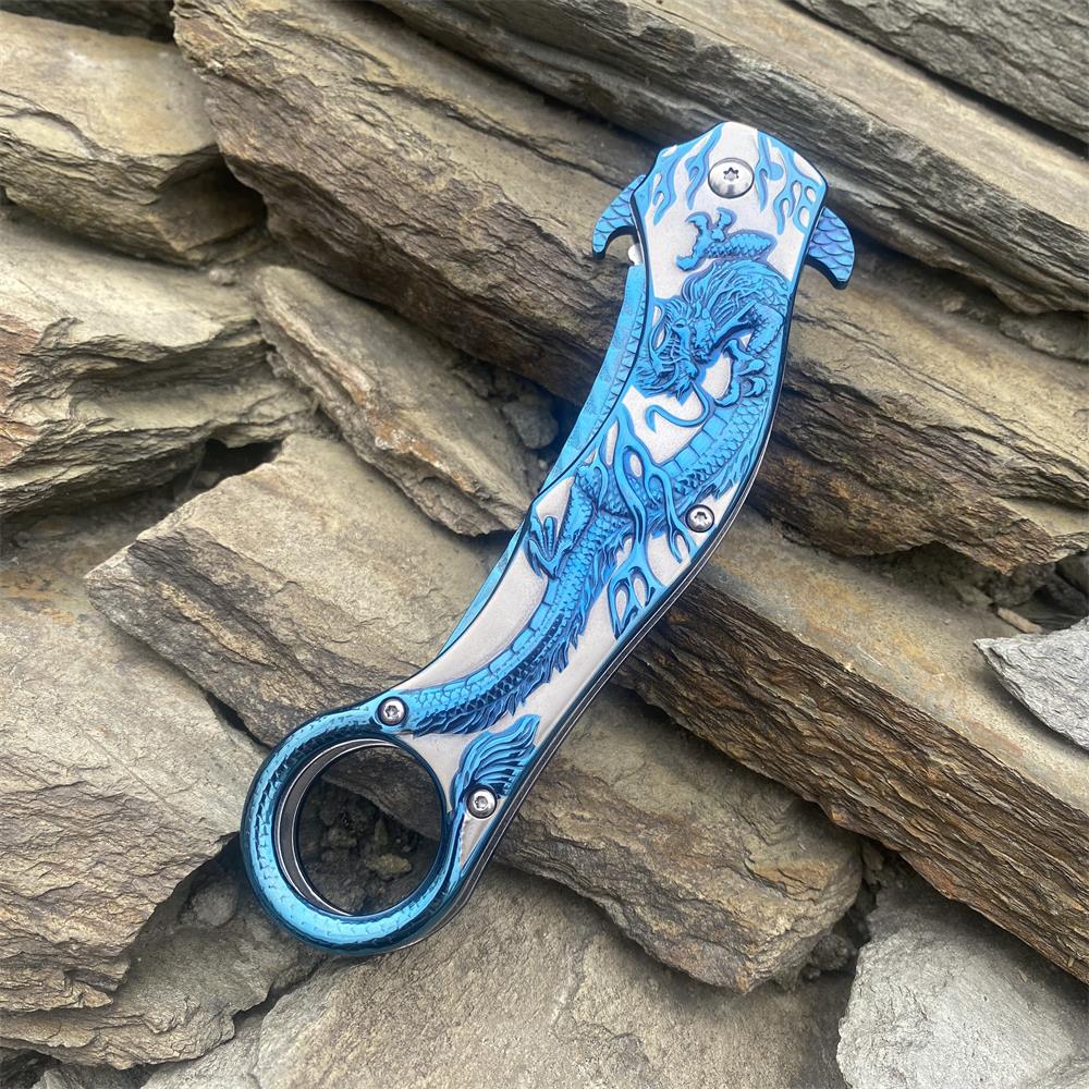 Eastern Dragon Folding Knife