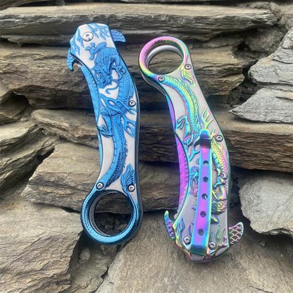 Eastern Dragon Folding Knife