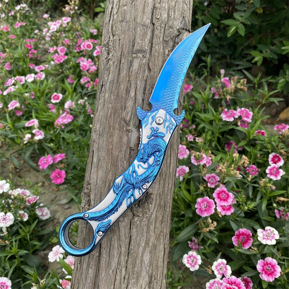 Eastern Dragon Folding Knife