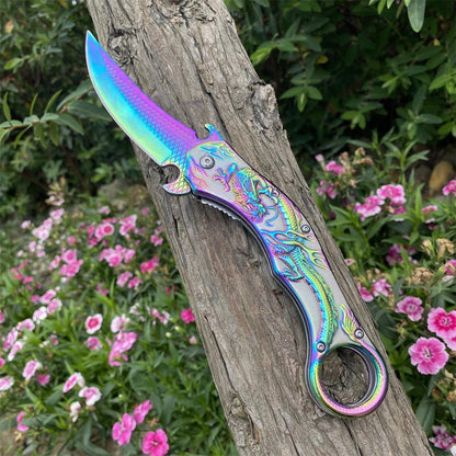 Eastern Dragon Folding Knife
