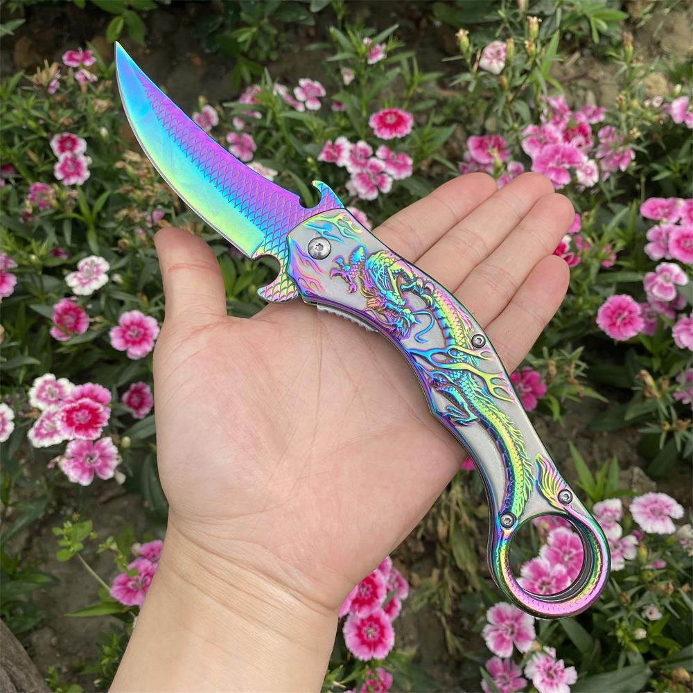 Eastern Dragon Folding Knife