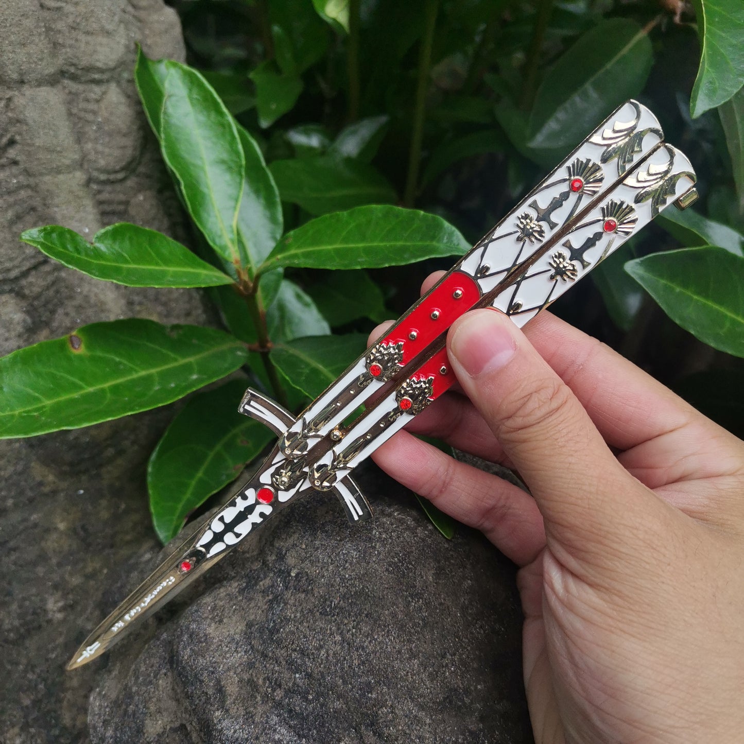 Anime Fandom Alloy Balisong Trainer for Gift