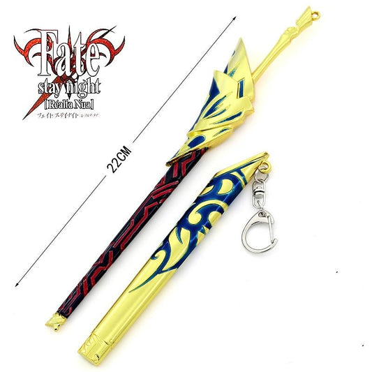 22CM/8.7 Classic Anime Peripheral Hawk Eyes Dracule Mihawk Sword