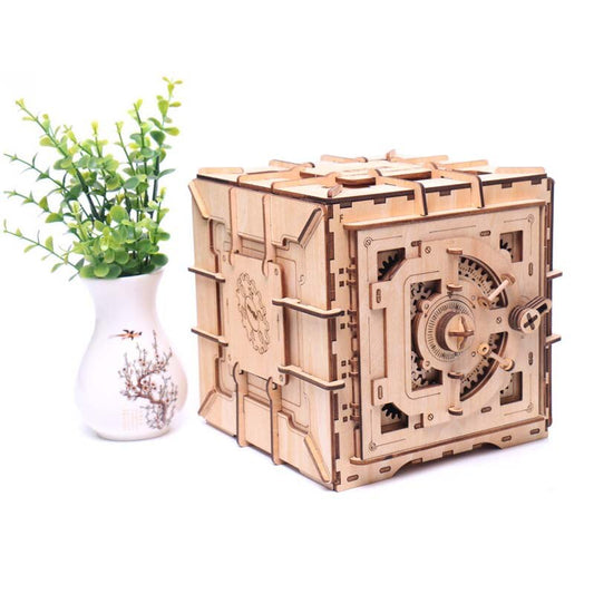 Creative Pandora Box Wooden Model Kit Diy Girl Jewelry Storage Wooden Kit