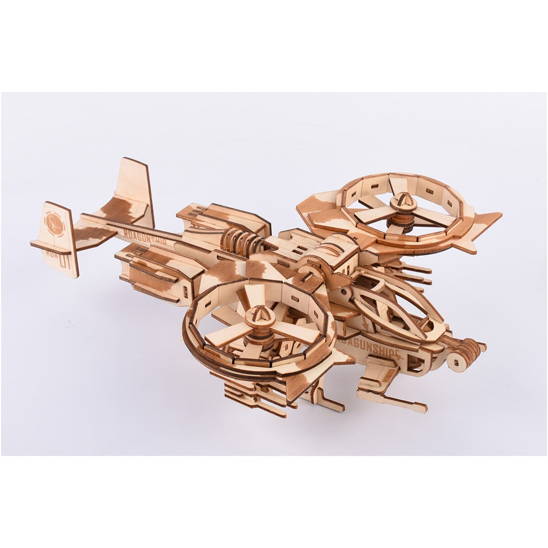 DIY 3D Wooden Jigsaw Airplaine Toys Model Kits