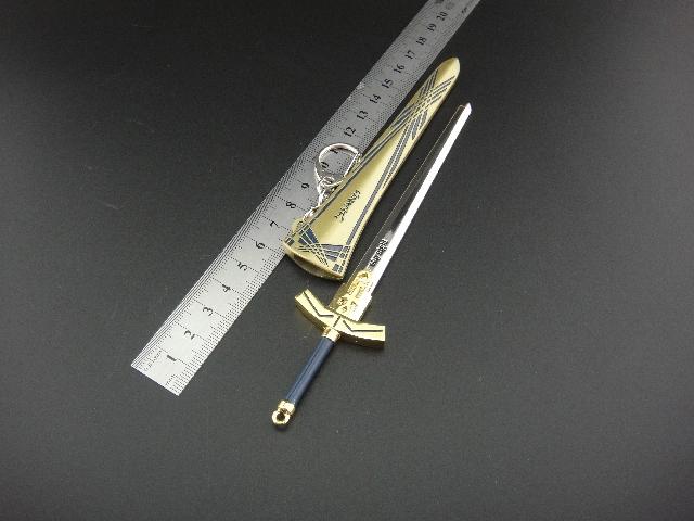 Saber Caliburn Sword Zinc Model 17CM/6.7"