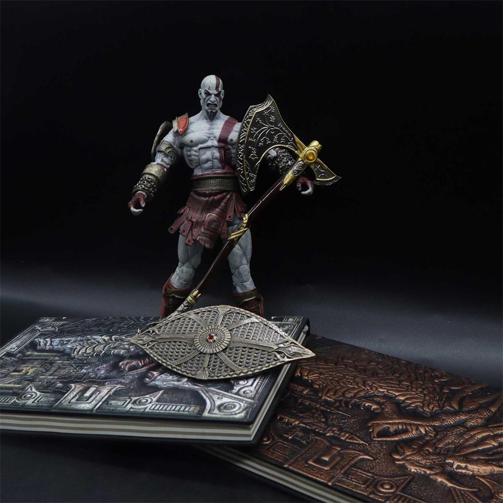 Metal Kratos Leviathan Axe Dauntless Shield Replica Display Model