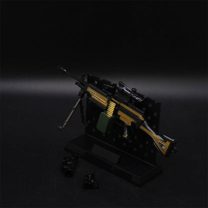 M249 Metal Industry Style Skin Miniature Gun 16.5CM/6.5"
