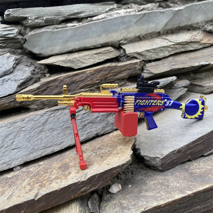 M249 MG Miniature Fighter Skin M249 Machine Gun 16.5CM/6.5"