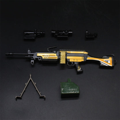M249 Metal Industry Style Skin Miniature Gun 16.5CM/6.5"