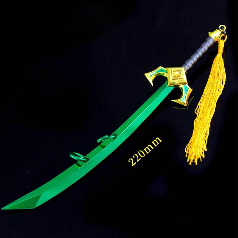 Master Yi Sword the Wuju Bladesman Blade Metal Model