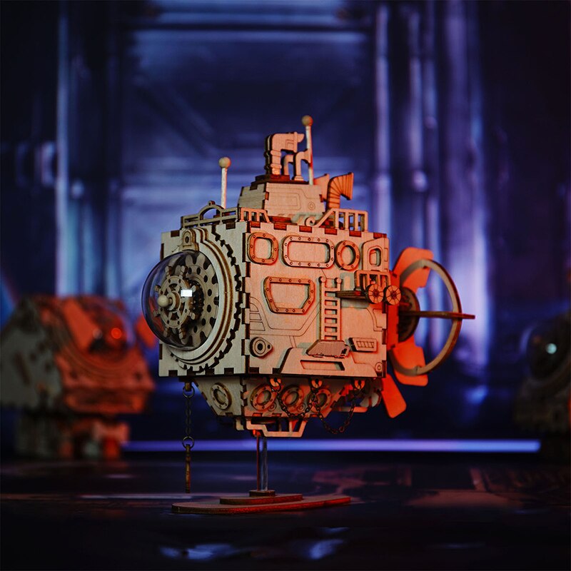 Diy Steampunk Robot Model Assembly Kits Present