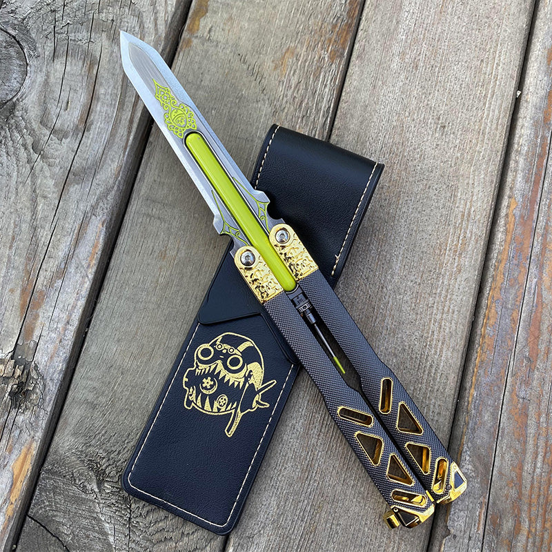 2nd Octane Balisong Metal Model-Octane Heirloom Replica