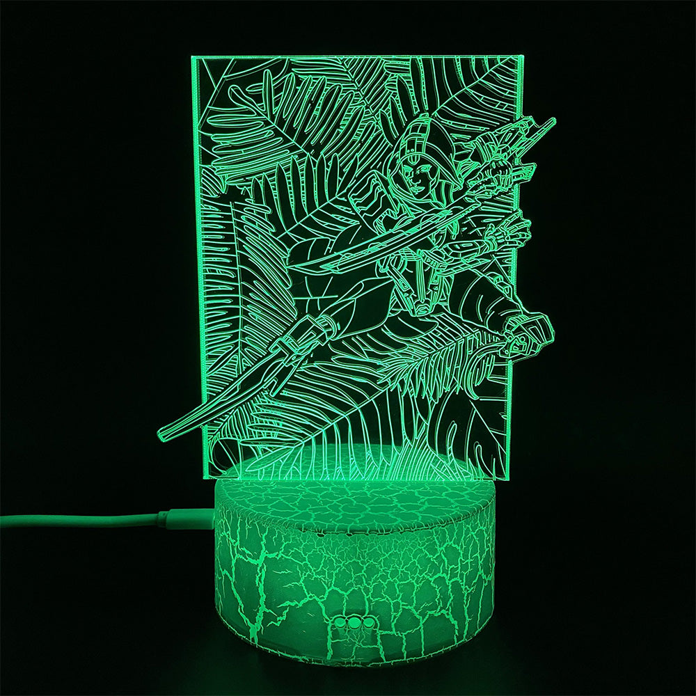 Customized Ash 3D Night Lamp