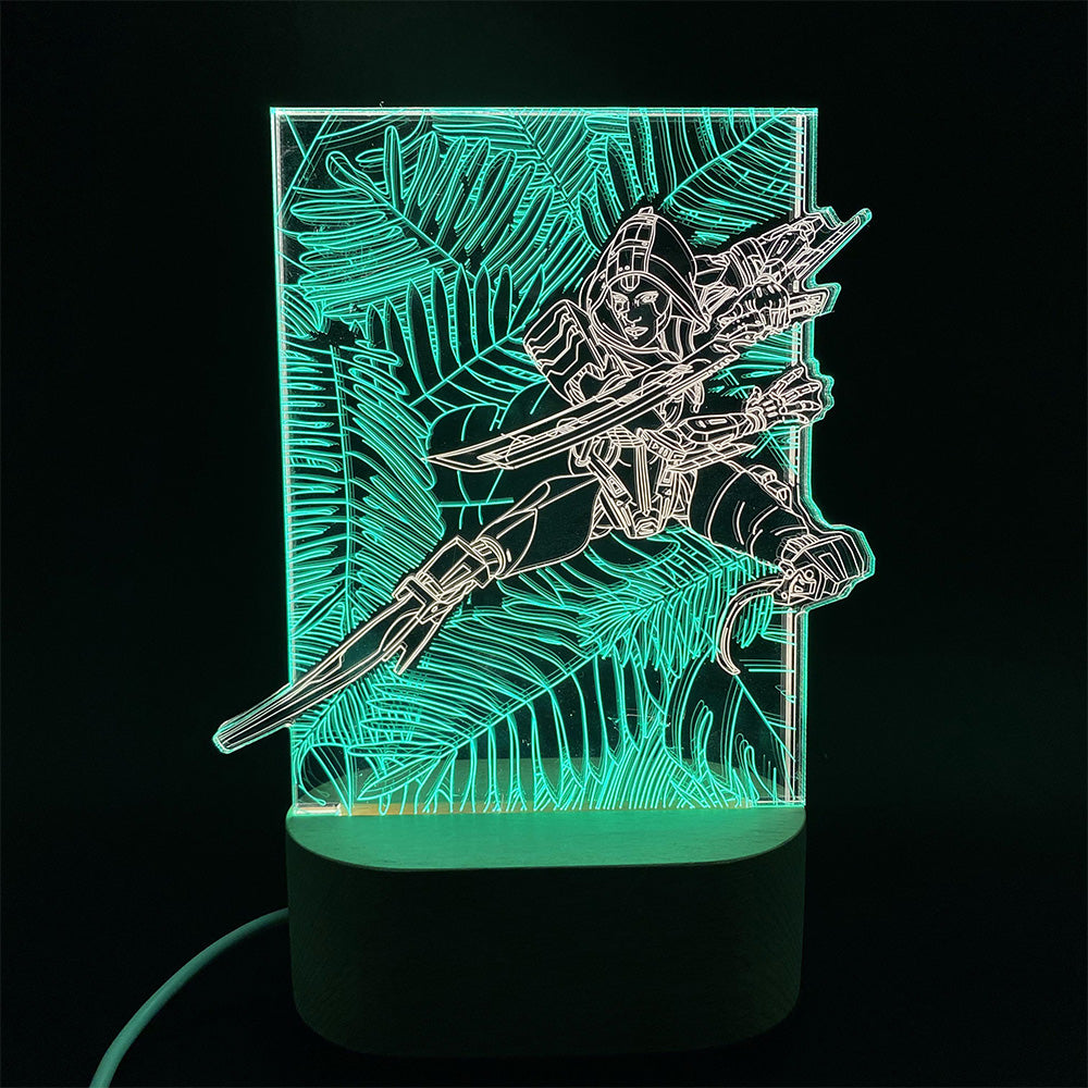 Customized Ash 3D Night Lamp