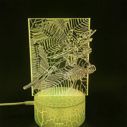 Customized Ash 3D Night Lamp