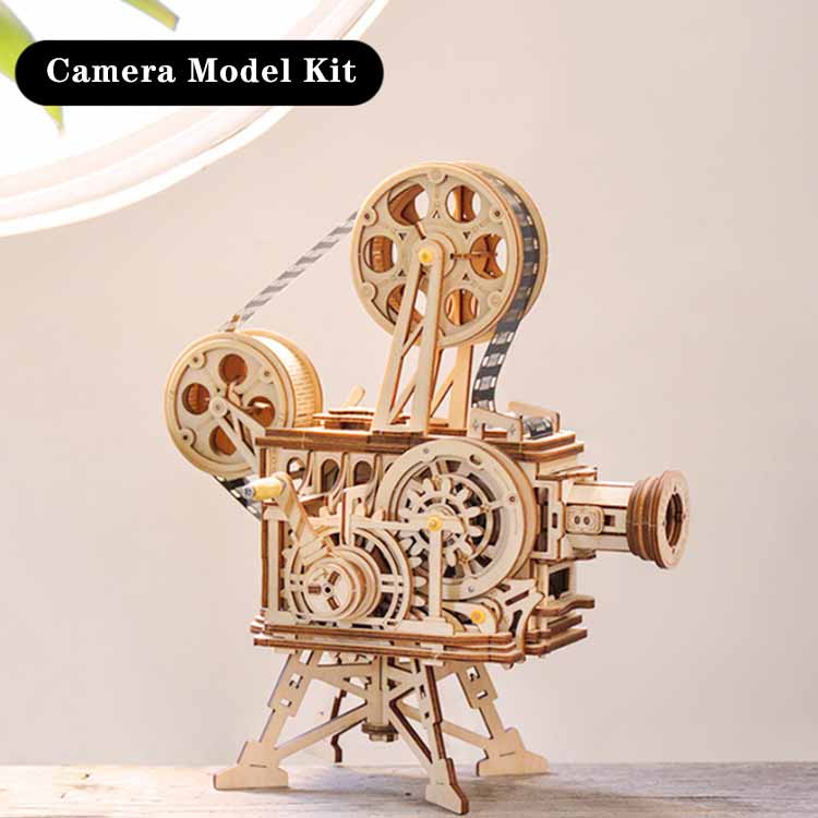 AM001 3D Assembling Wooden Mechanical Kit Toy For Adults