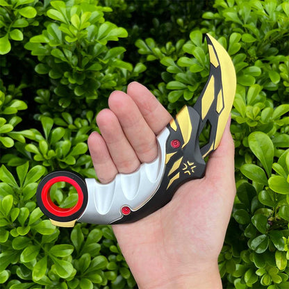 Metal Champion Karambit Blunt Blade Trainer Cosplay Prop Collectibles