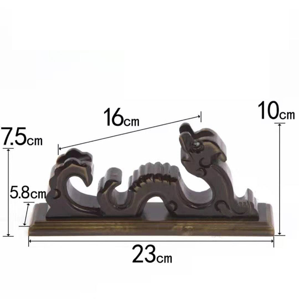 Wooden Dragon Totem Full-Size ACG Weapon Display Holder
