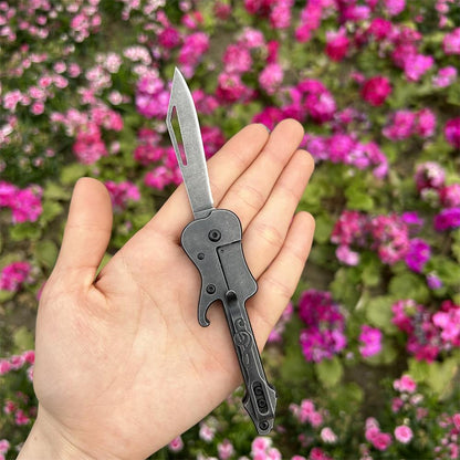 Guitar Folding Knife Tool